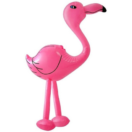 Idool Trojaanse paard vinger Opblaasbare dieren flamingo 60 cm - Primodo warenhuis