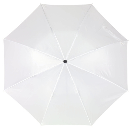 Foldable pocket umbrella white 85 cm