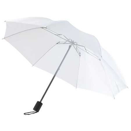 Foldable pocket umbrella white 85 cm