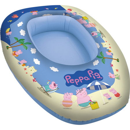 peppa pig big opblaasbare boot 80 x 54 cm speelgoed voor kinderen buitenspeelgoed luchtbedden opblaasbedden waterspeelgoed action products primodo