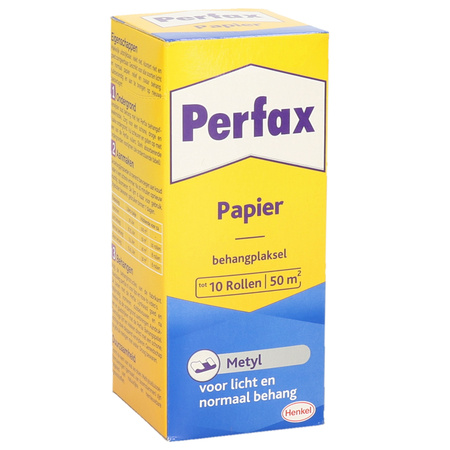 Perfax metyl behanglijm/behangplaksel 125 gram