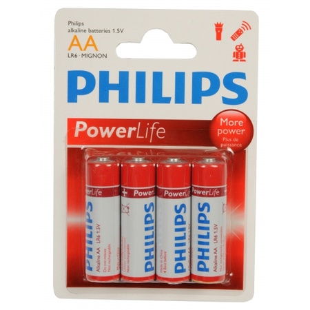 Philips 12 stuks AA batterijen  - Action products