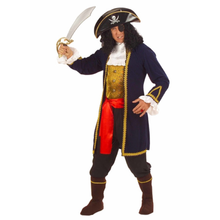 Carnavalskostuum Piraten kapiteins kostuum heren