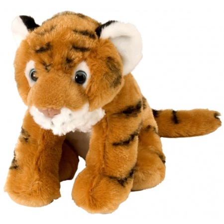 Kinder Pluche tijger knuffel 20 cm