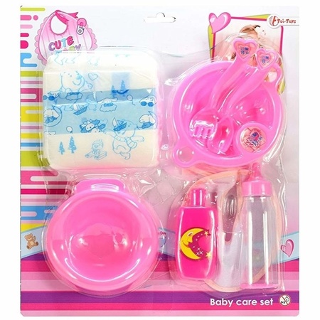 Poppen baby accessoires set - Action products - Primodo warenhuis