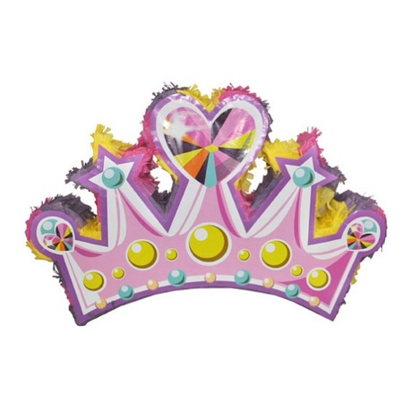 Pinata in de vorm van prinsessen kroon