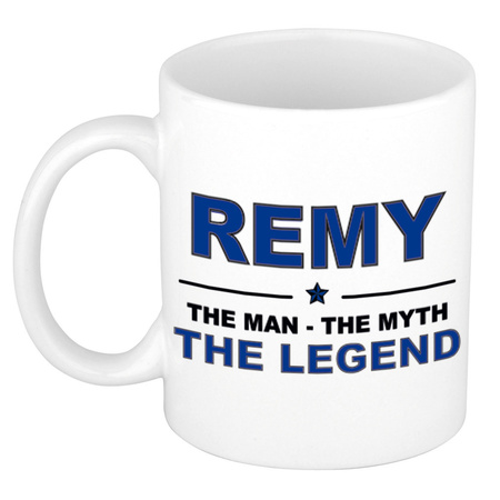 Remy The man, The myth the legend cadeau koffie mok / thee beker 300 ml