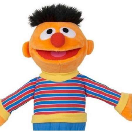 Sesame Street soft toys - Bert and Ernie - fabric - 38/44 cm tall - plush dolls