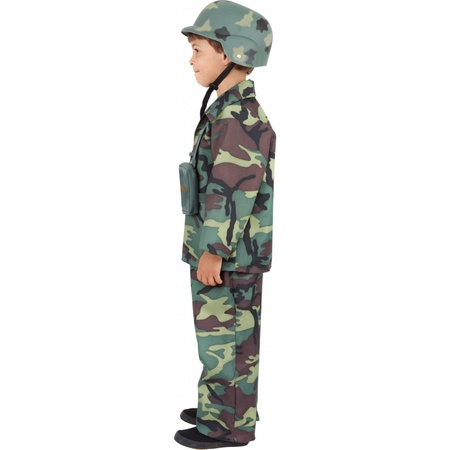 Carnavalskostuum Stoer leger kostuum voor kinderen