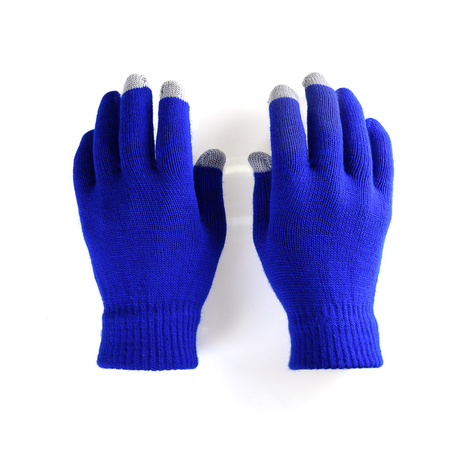 Touchscreen gloves blue
