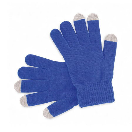 Touchscreen gloves blue