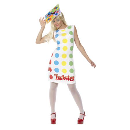 Carnavalskostuum Twister kostuum voor vrouwen