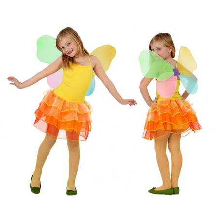 Meisjes vlinder carnaval kostuums