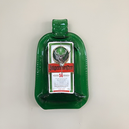 Jagermeister liqueur clock 10,5 x 22,5 cm