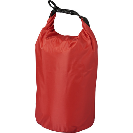 Waterproof duffel bag/dry bag red 10 liter