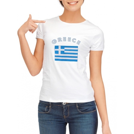 Griekenland t-shirt met vlag
