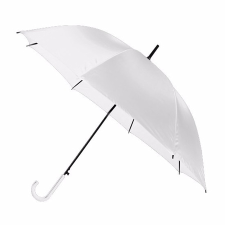 Witte automatische paraplu 107 cm  - Action products