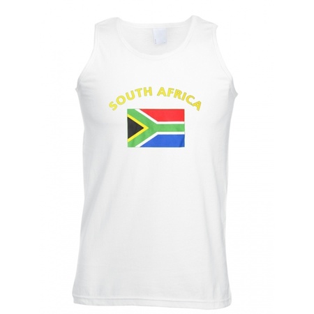 Zuid-Afriika singlet met vlag