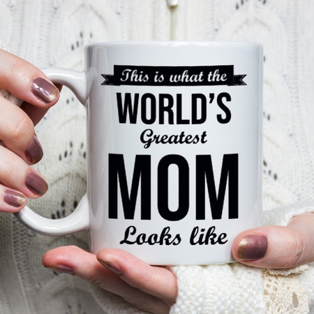 Worlds Greatest Mom cadeau koffiemok / theebeker 300 ml
