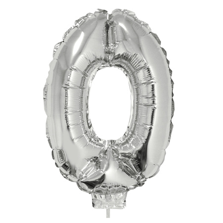 2021 balloons silver